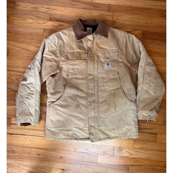 Vintage Men’s Carhartt Arctic Jacket Size XL 1990s Detroit Style - Picture 1 of 12